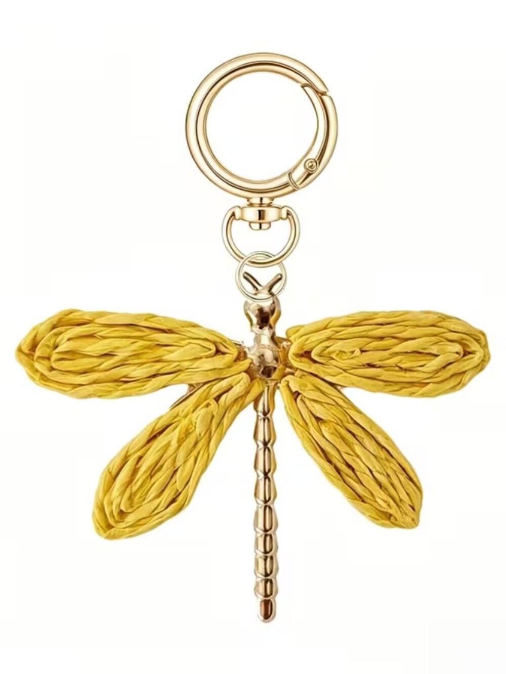 DRAGONFLY BAG CHARM KEY CHAIN - Picture 2 of 2